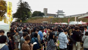 餃子祭り会場内の様子