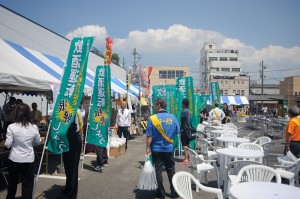 2014年8月3日茨城県　土浦キララ祭り　街頭活動