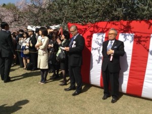 2014年4月12日「桜を見る会」丹澤会長