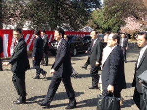 2014年4月12日「桜を見る会」安倍首相